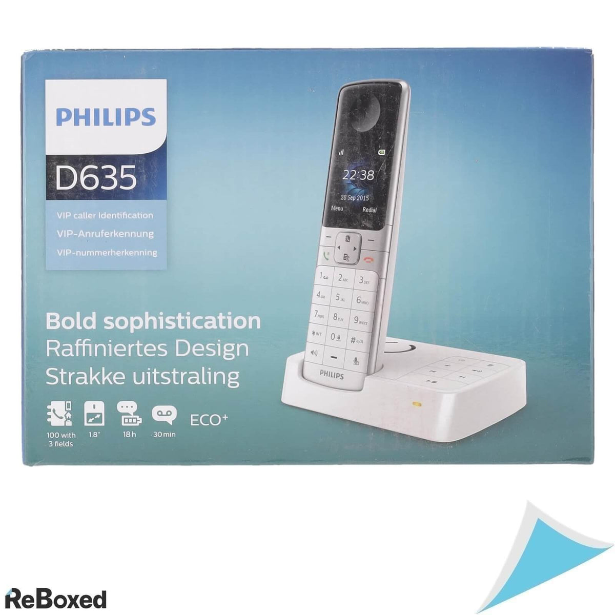 Philips D6351W/38 Telefon DECT Fara Fir cu Robot Telefonic
