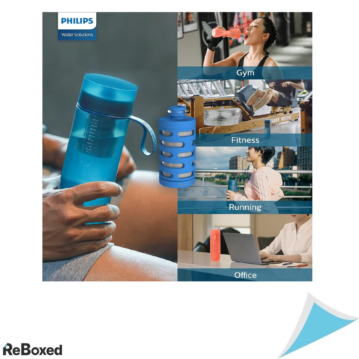 Philips GoZero – Sticla de Hidratare Fitness 590ml