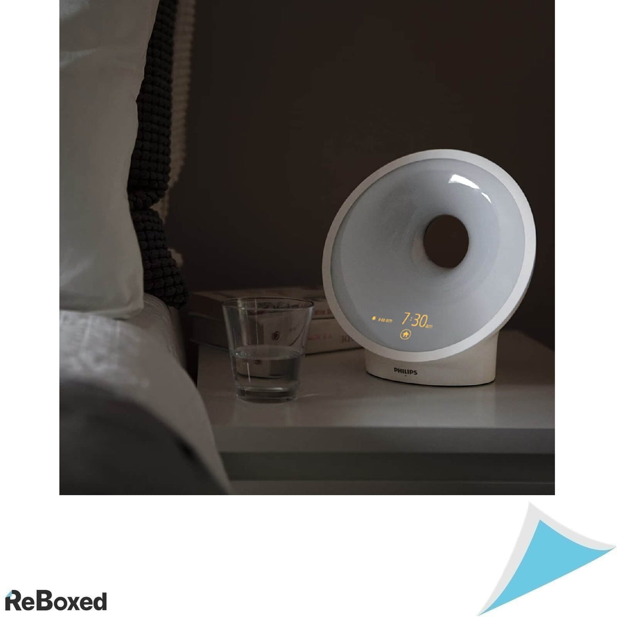 Philips HF3651/01 SmartSleep Radio FM cu Ceas LED 8 Sunete 18W