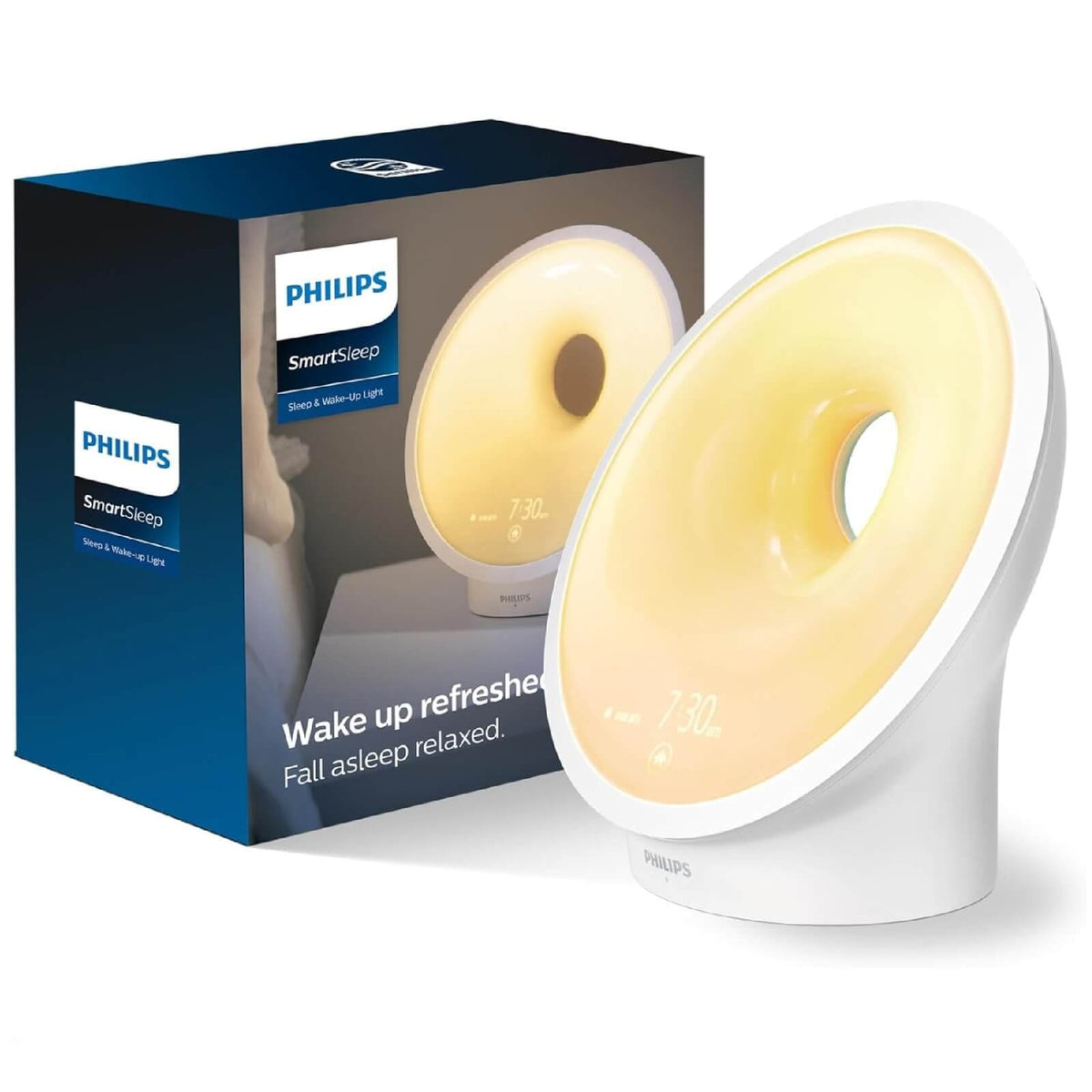 Philips HF3651/01 SmartSleep Radio FM cu Ceas LED 8 Sunete 18W