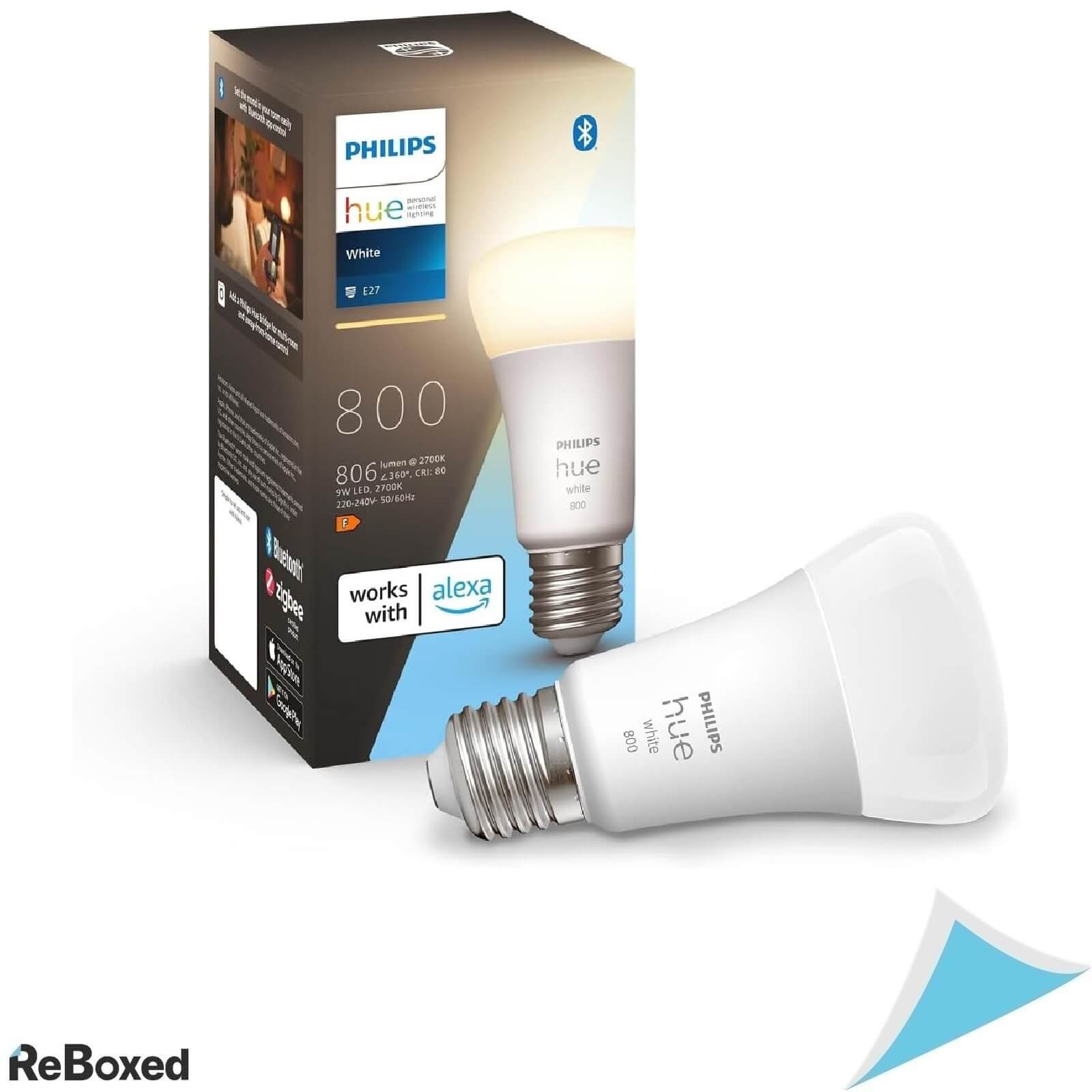 Philips Hue Bec LED A60 E27 9W 806lm White