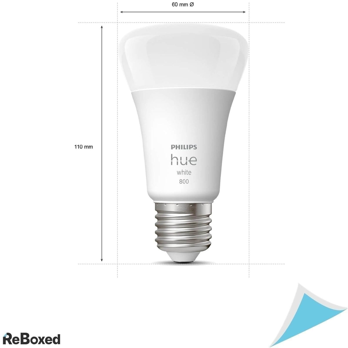 Philips Hue Bec LED A60 E27 9W 806lm White
