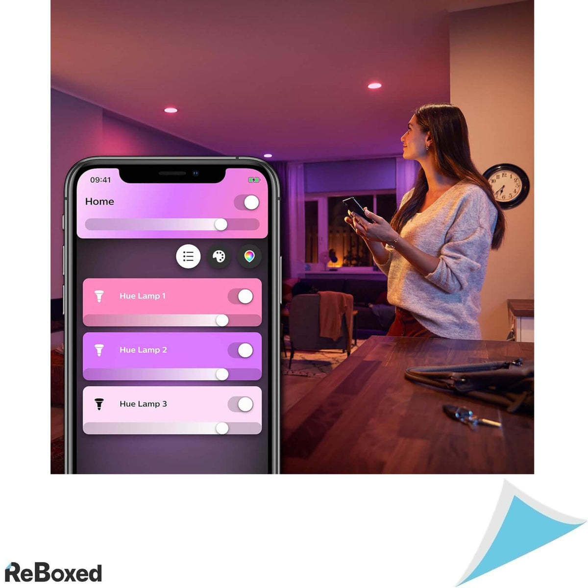 Philips Hue Centura White and Color Ambiance Set Spoturi LED 3x5.7W 1050lm