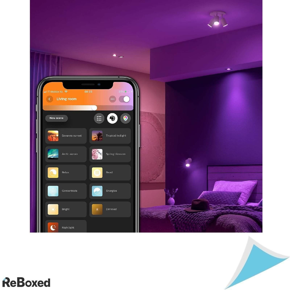 Philips Hue Centura White RD Set 3 Spoturi Bluetooth 4.2W 1200lm