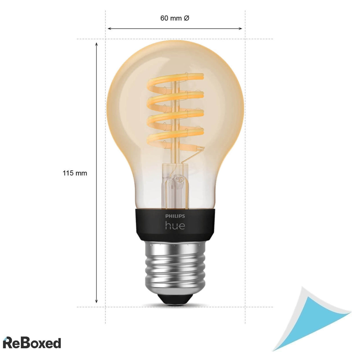 Philips Hue E27 Bec LED 7W 550lm A60 2700K