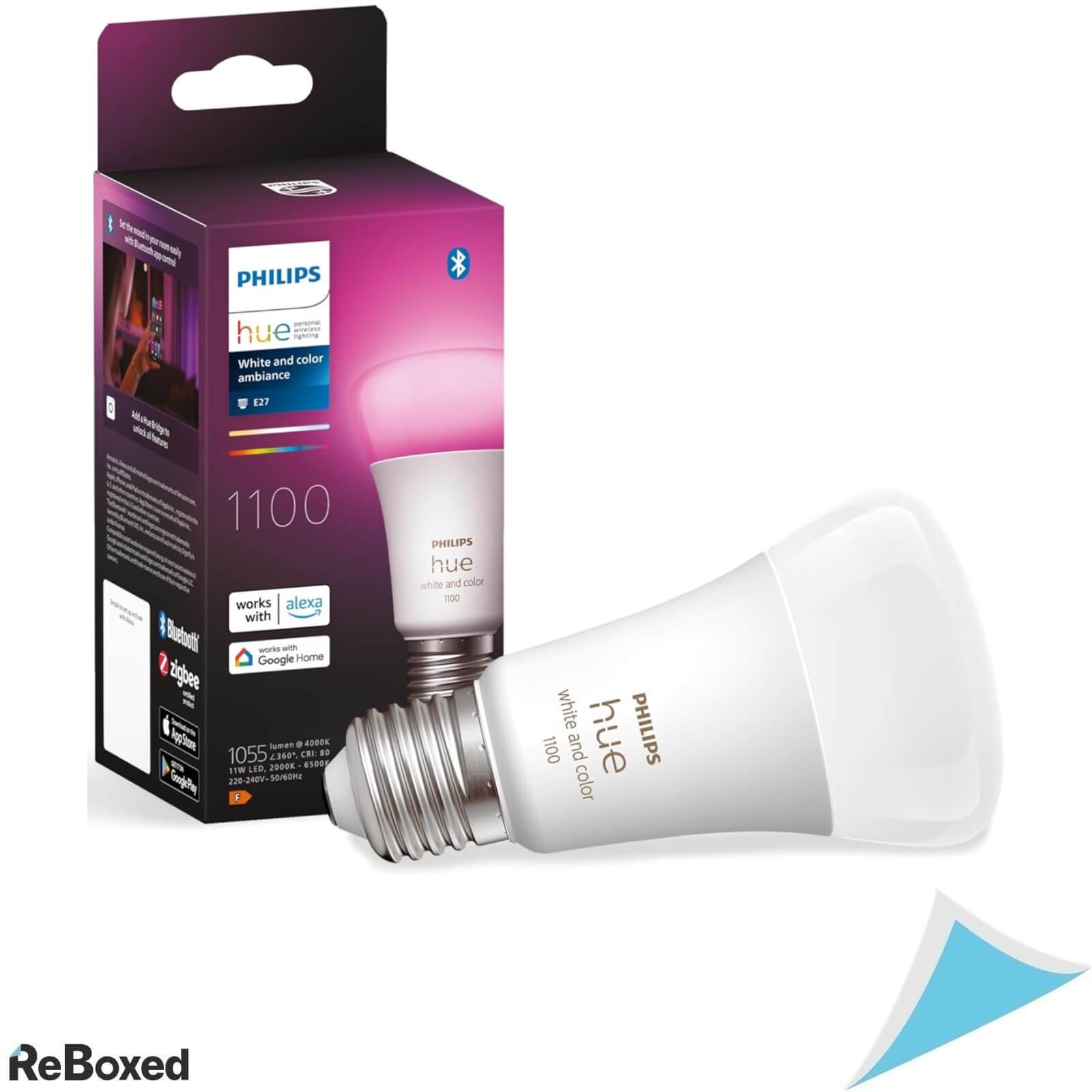 Philips Hue E27 Bec LED 9W 1100lm A60 2700K