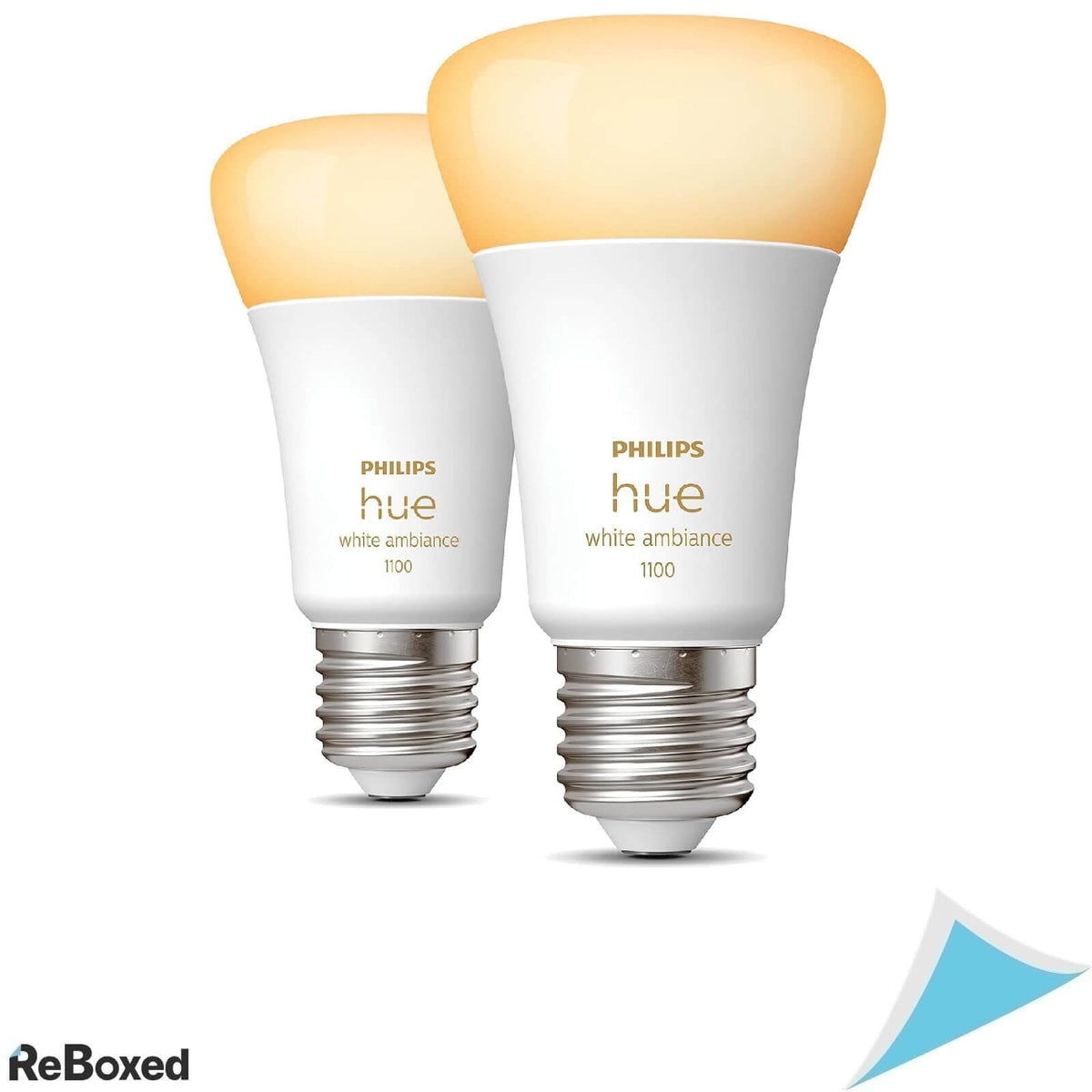 Philips Hue E27 Set 2 Becuri LED 11W 1055 lm