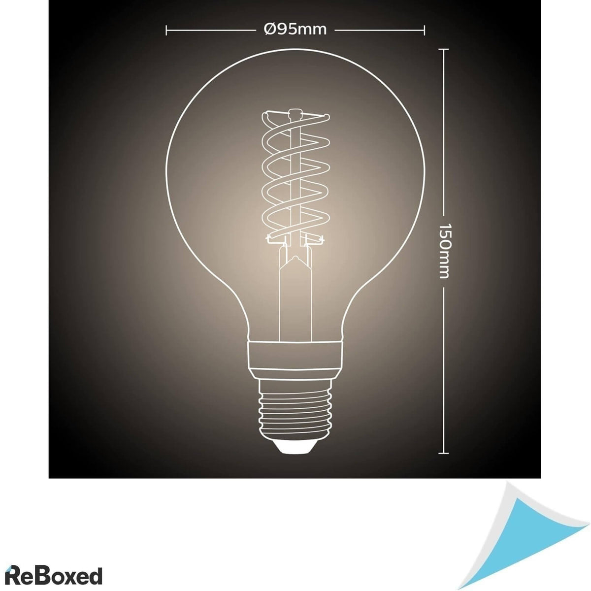 Philips Hue Filament Bec LED Inteligent 550lm 7W 2200-4500K
