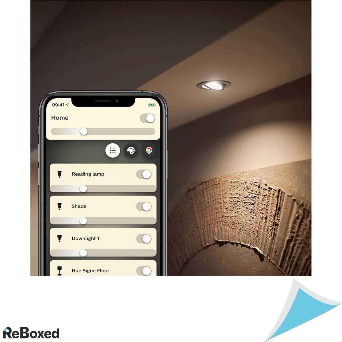 Philips Hue GU10 Set 2 Becuri LED 5.2W 400lm White