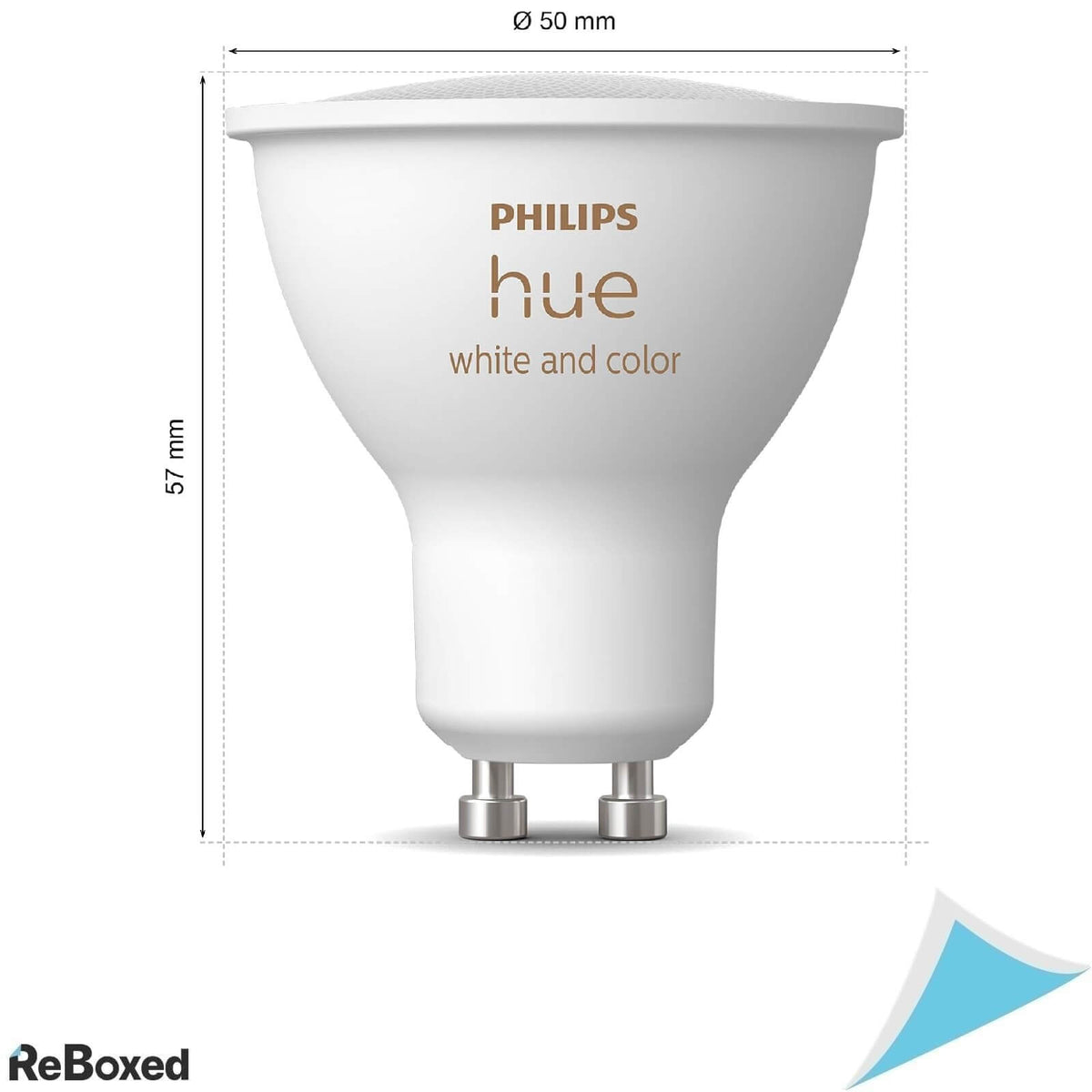 Philips Hue GU10 Set 3 Spoturi LED 4.2W 400lm