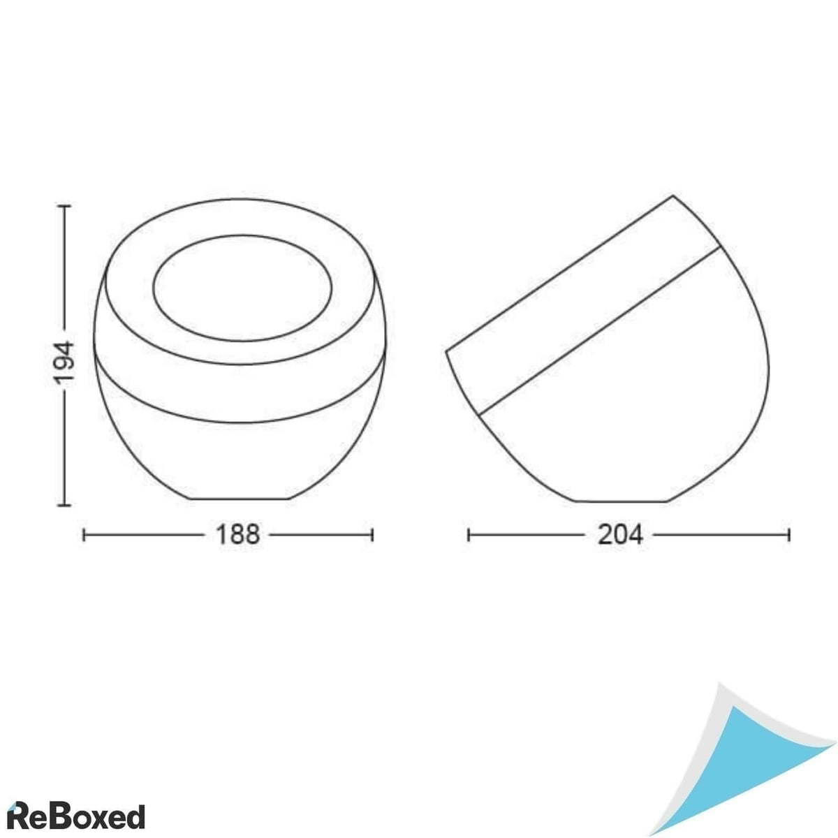 Philips Hue Iris White and Colour Ambiance Lampa de Masa LED Alb