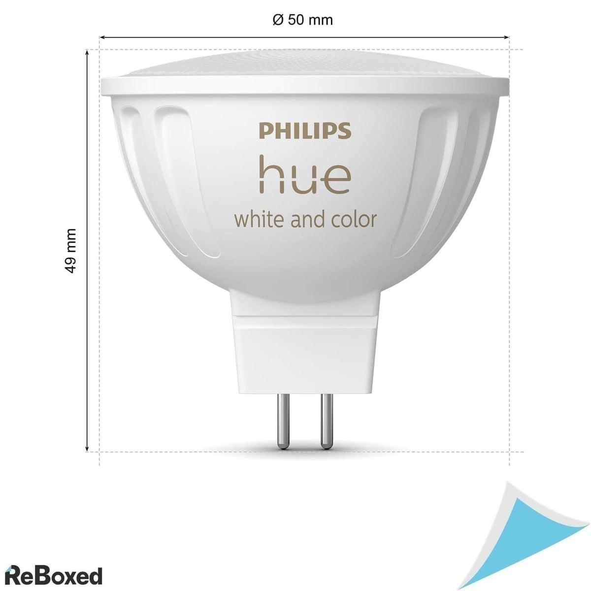 Philips Hue LED Smart Set 2 Spoturi 400lm MR16 GU5.3