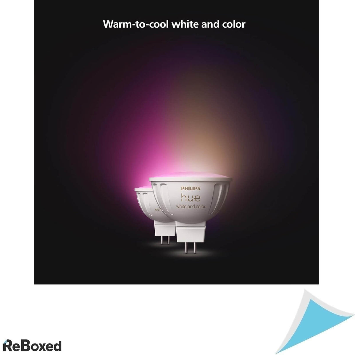 Philips Hue LED Smart Set 2 Spoturi 400lm MR16 GU5.3