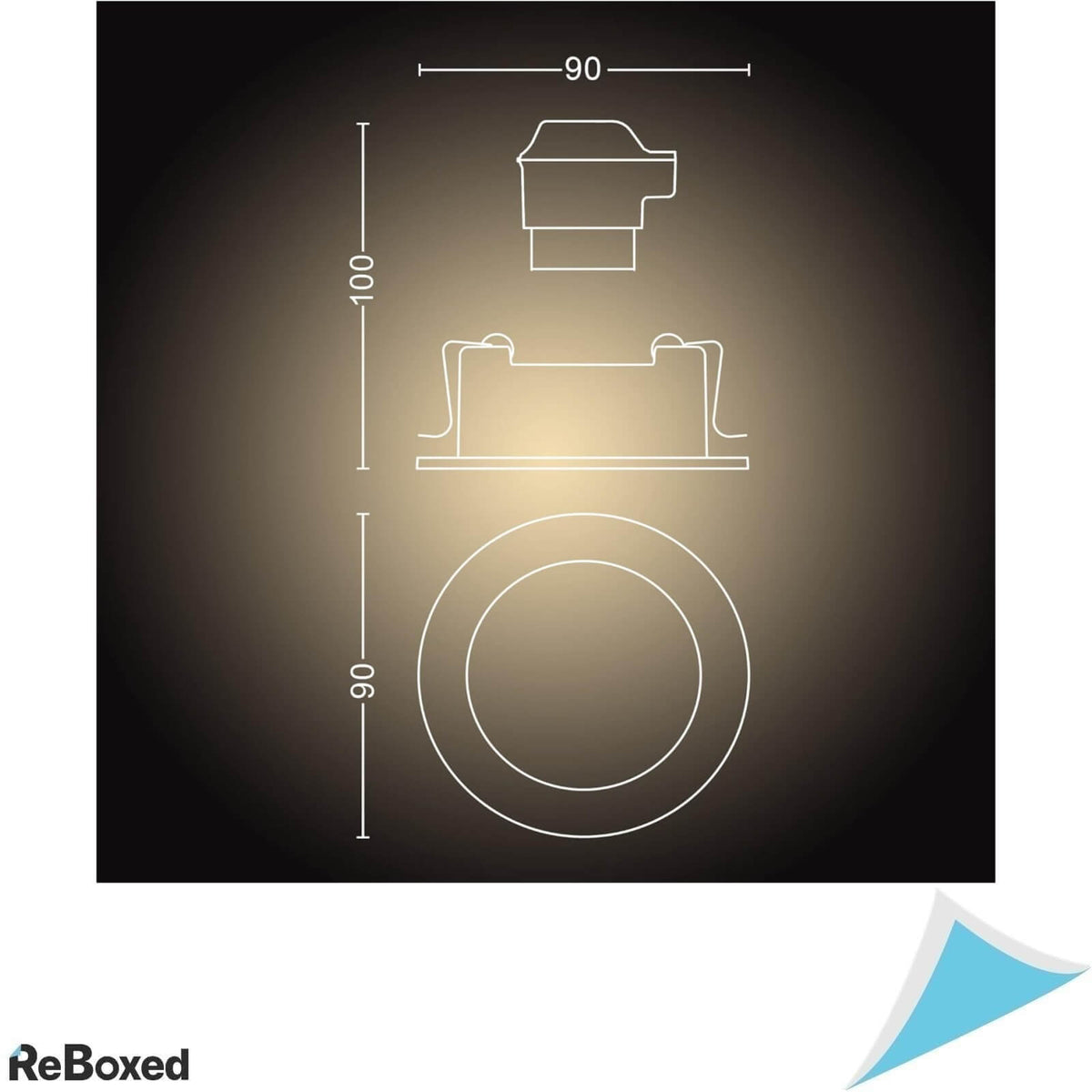 Philips Hue Miliskin Set Spoturi 3x5W 1050lm White Ambiance