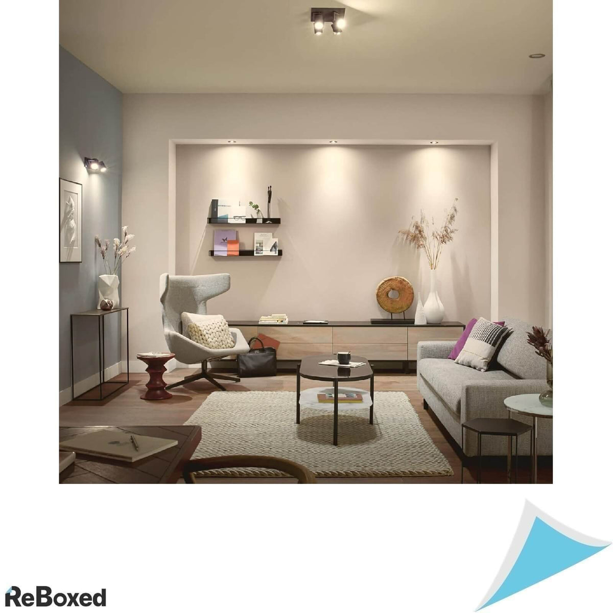 Philips Hue Milliskin Set 3 Spoturi LED Smart 3x5W 1050lm IP20