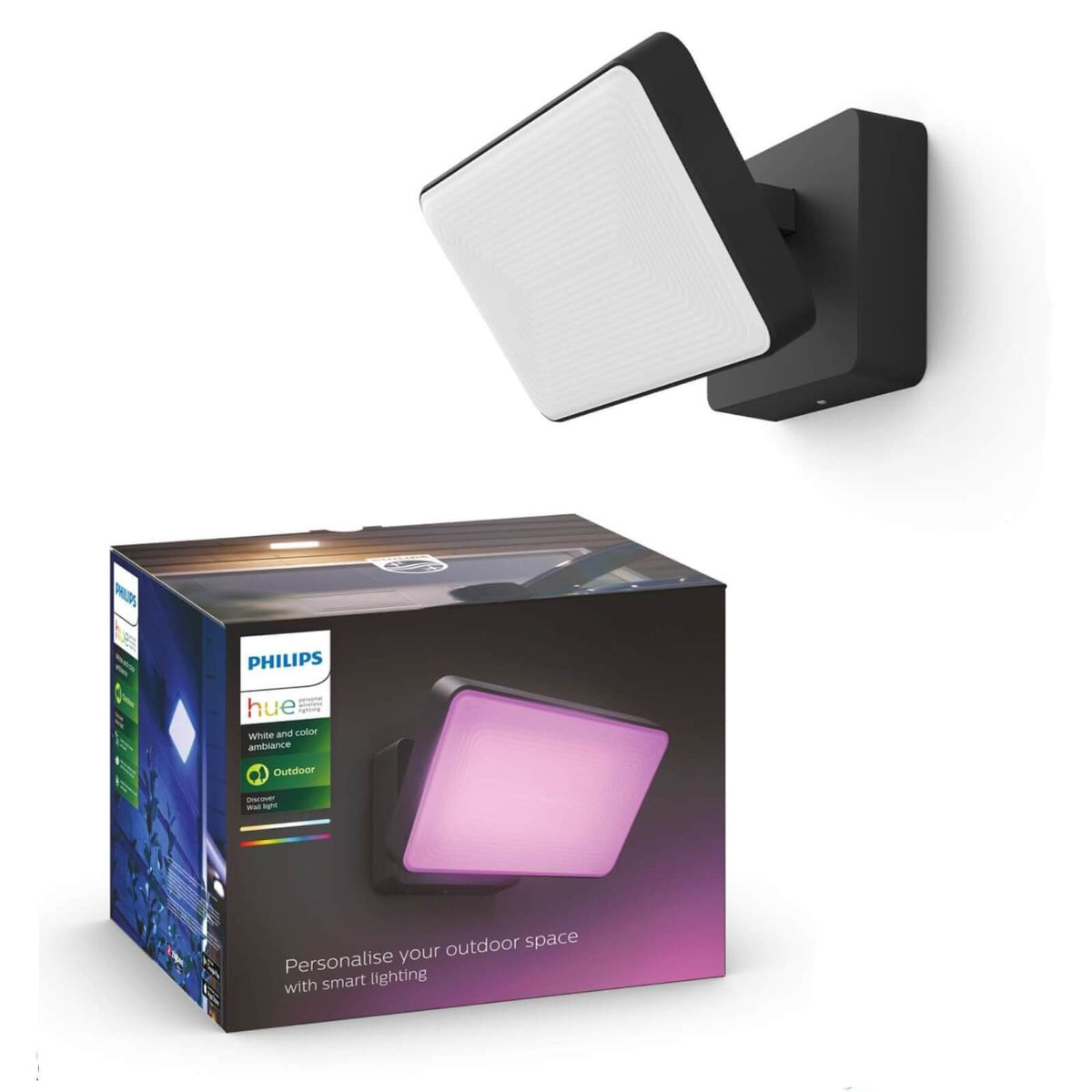 Philips Hue Proiector LED Exterior 15W 2300lm IP44