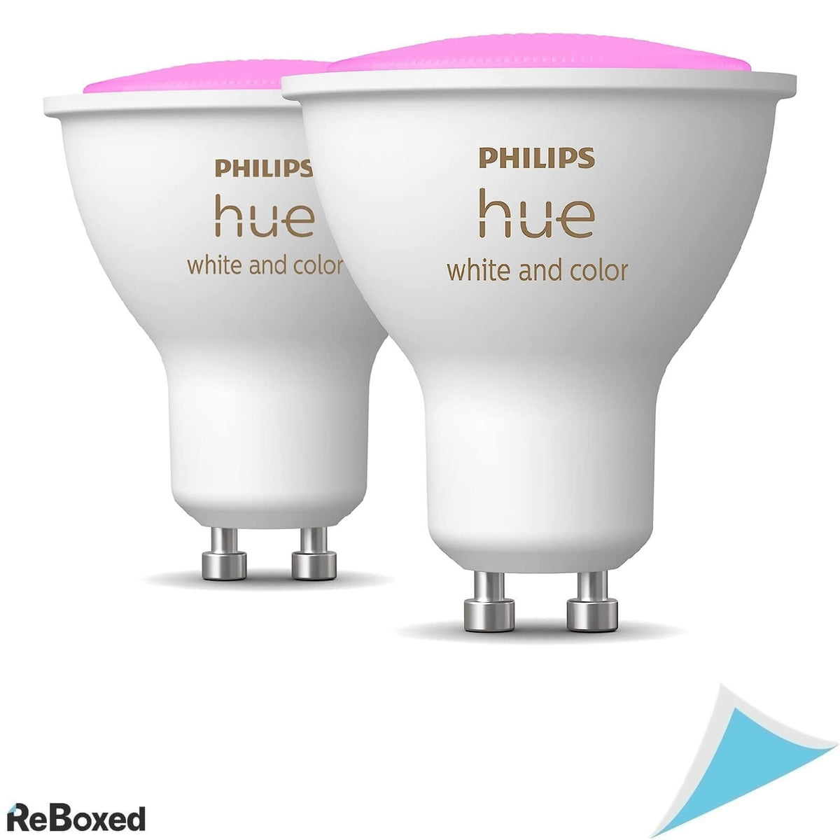 Philips HUE Set 2 Becuri LED BT GU10 5.7W 350lm