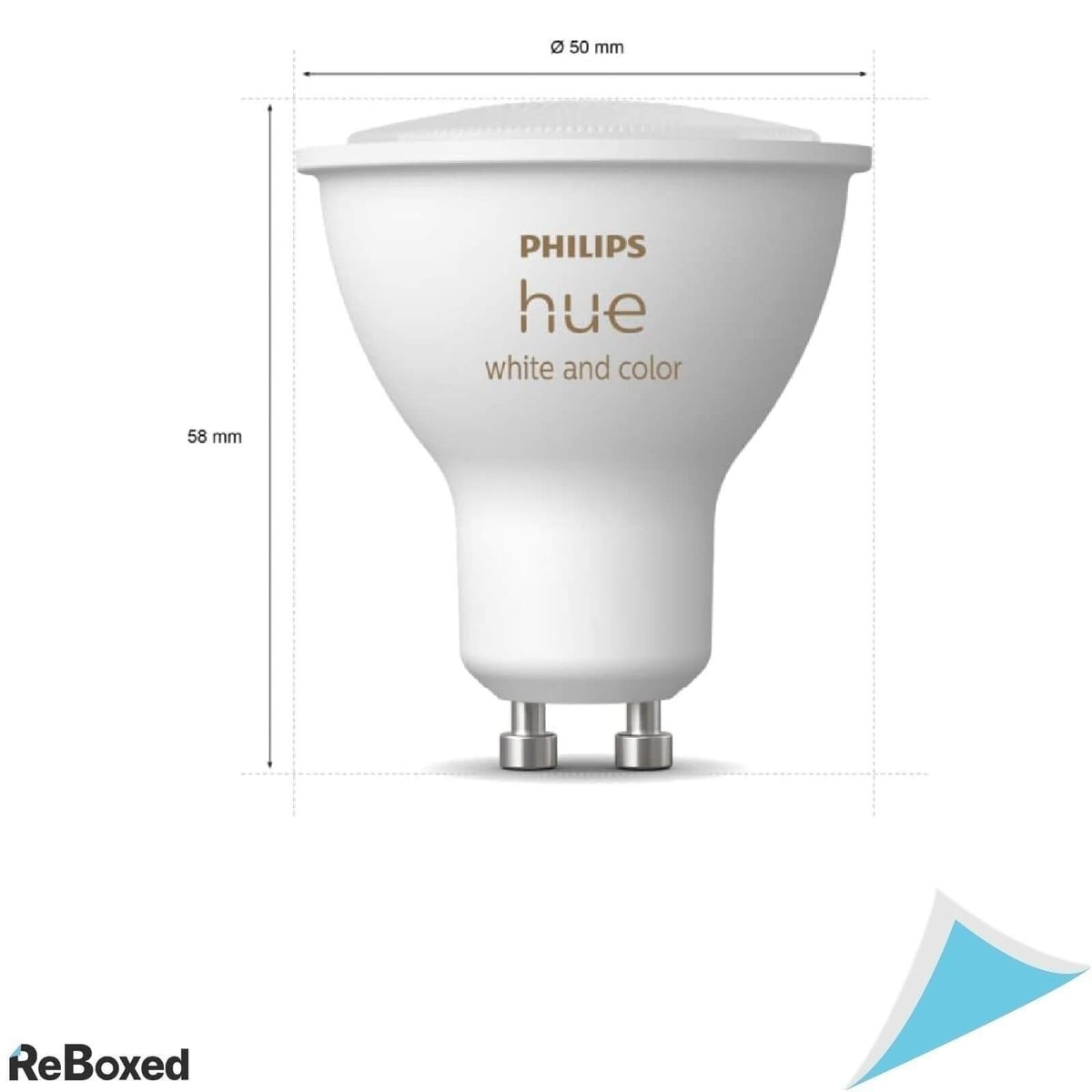 Philips HUE Set 2 Becuri LED BT GU10 5.7W 350lm