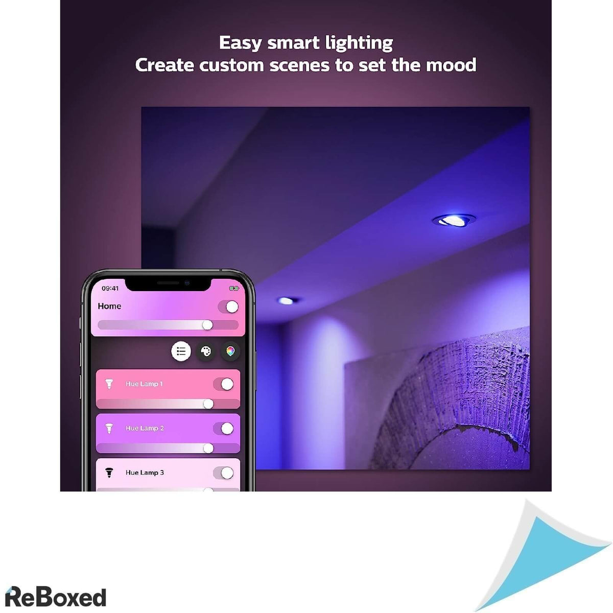 Philips HUE Set 2 Becuri LED BT GU10 5.7W 350lm