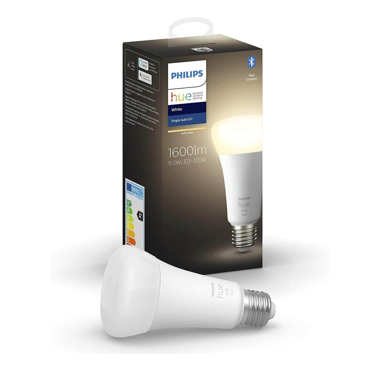Philips Hue White Bec LED 15.5W 1600lm E27