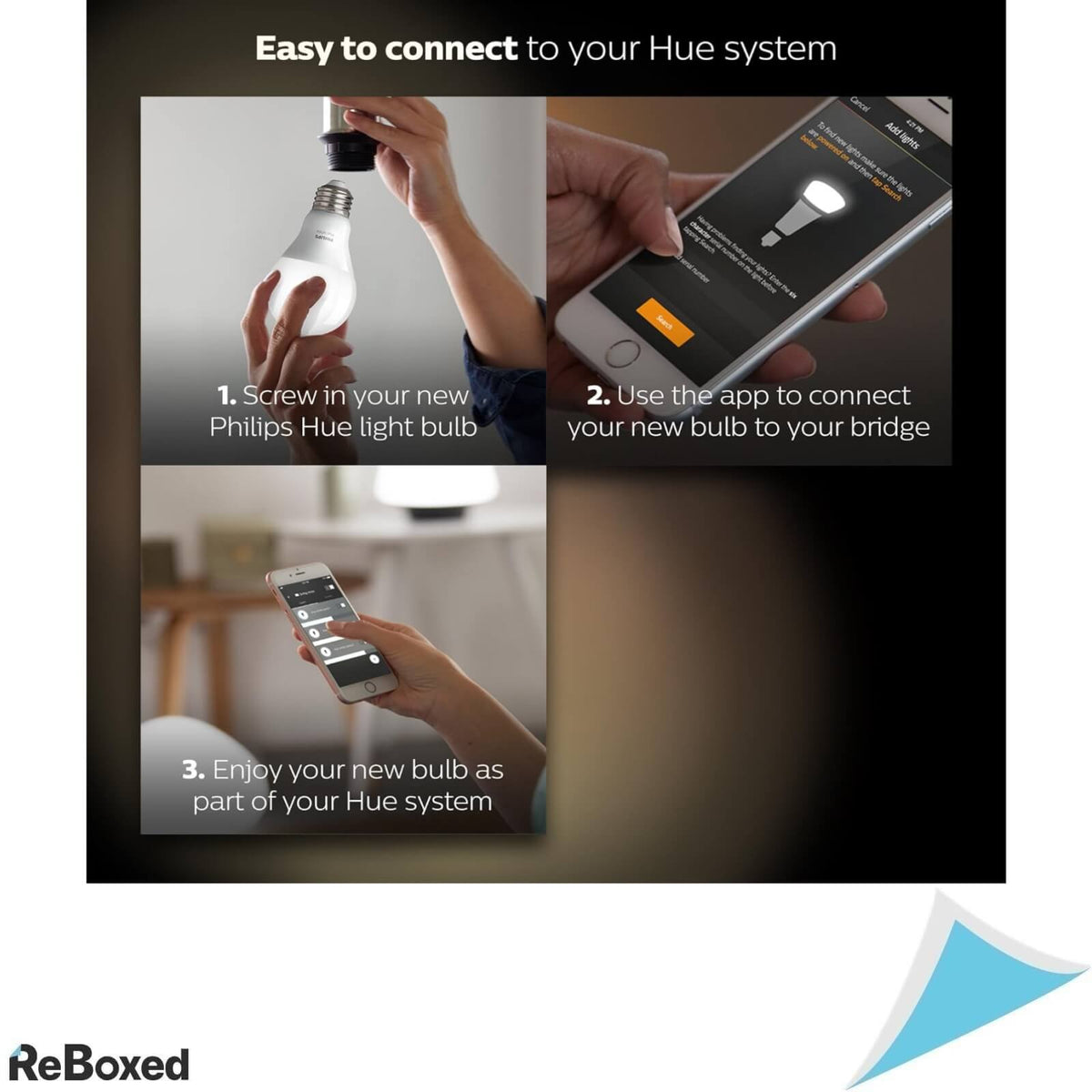 Philips Hue White Bec LED E27 9W 2700K