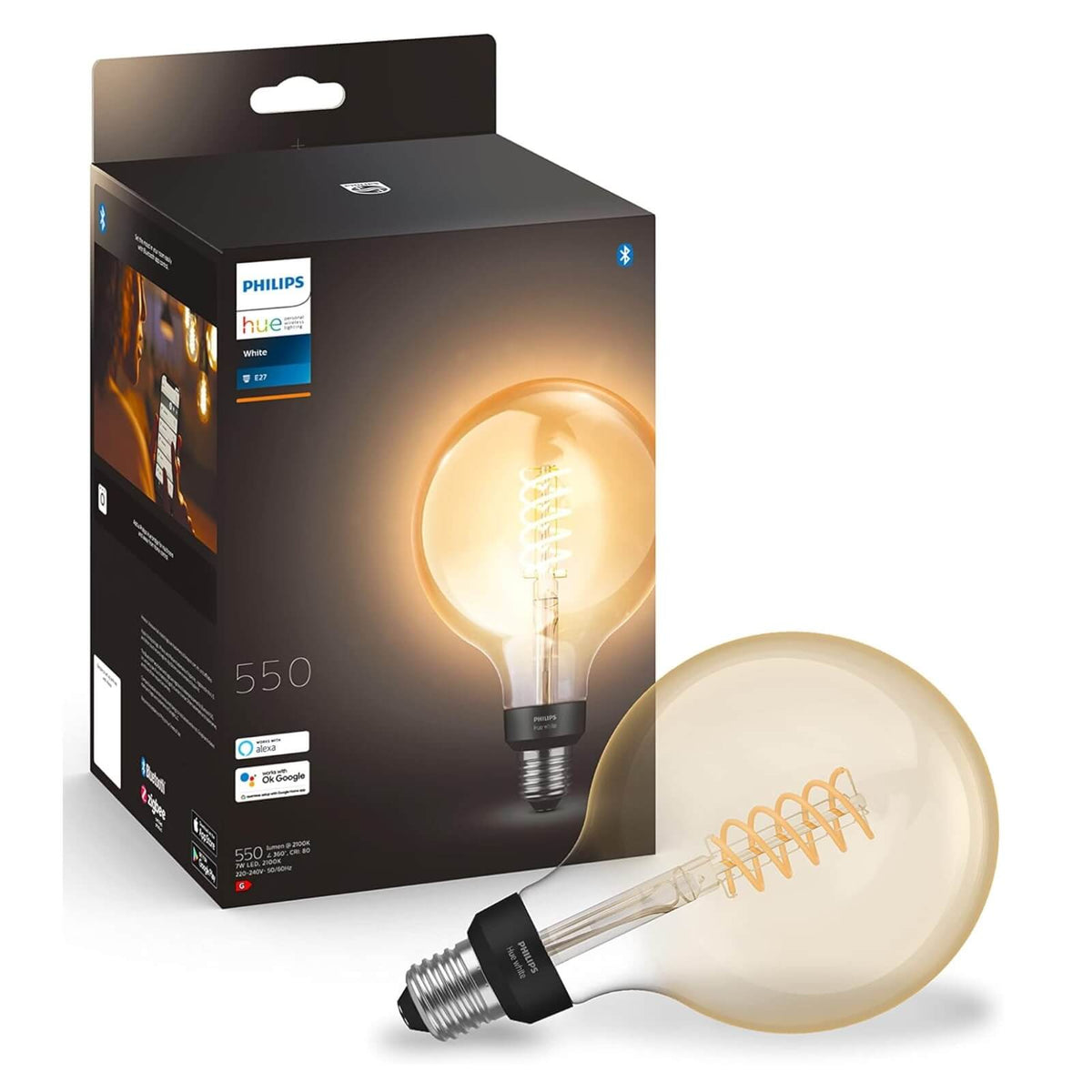 Philips Hue White Filament Bec Led 230V 2100K