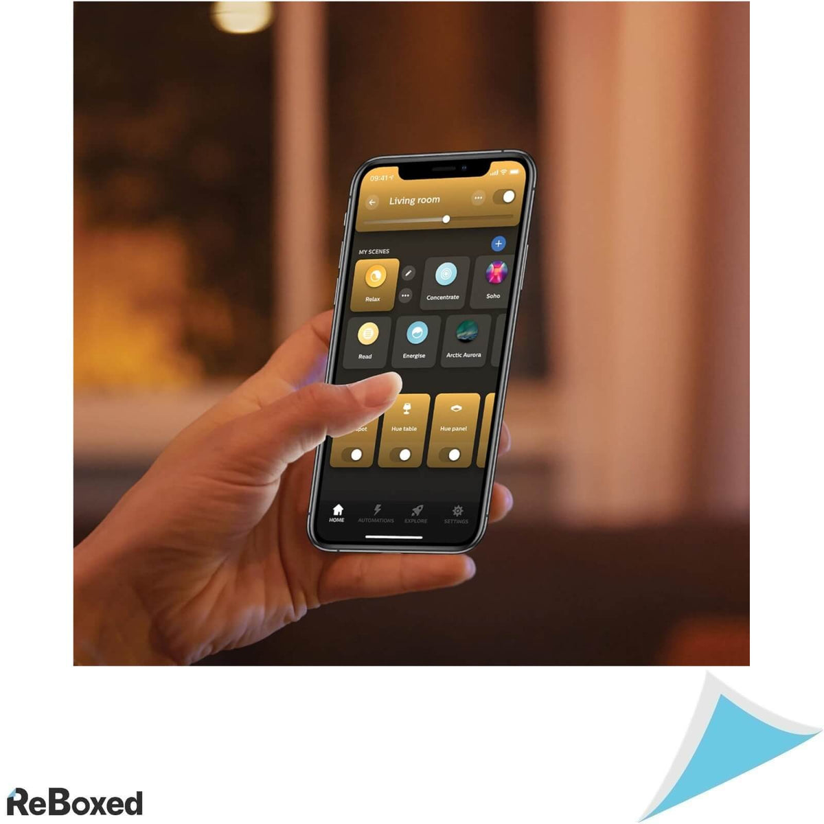 Philips Hue White Filament Bec LED E27 7W 550lm 2100K