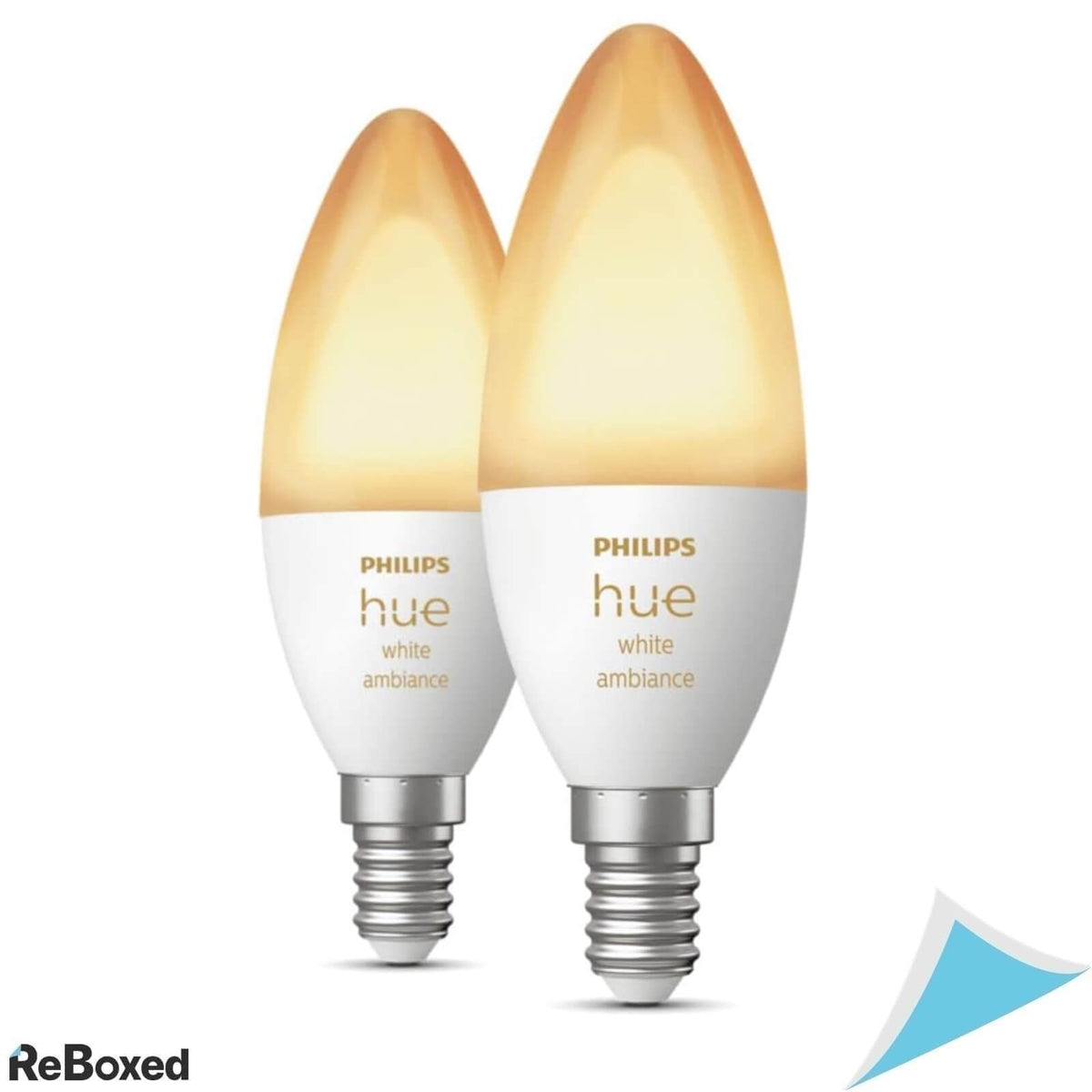 Philips Hue White Set 2 Becuri LED 4W 470lm 2700K