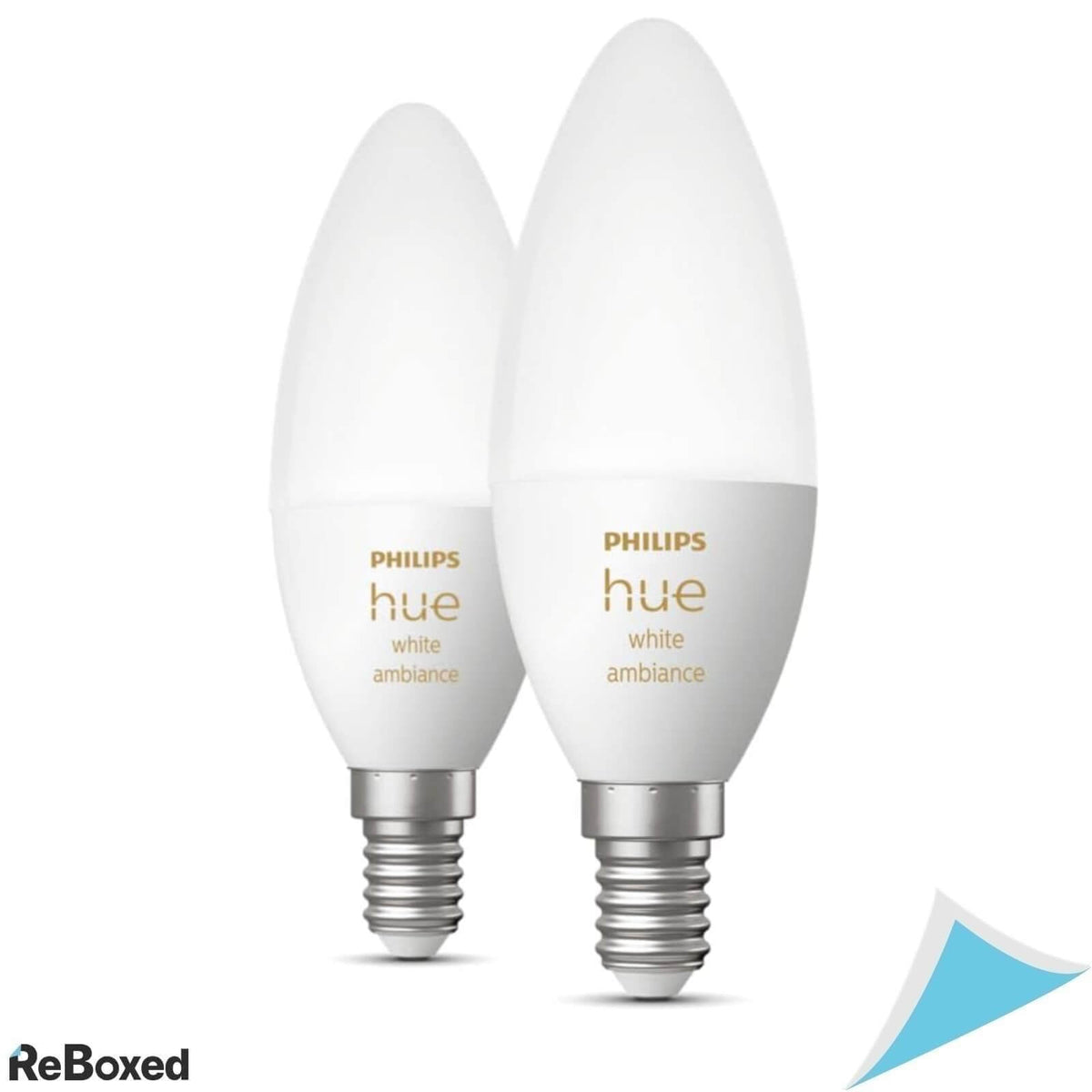 Philips Hue White Set 2 Becuri LED 4W 470lm 2700K