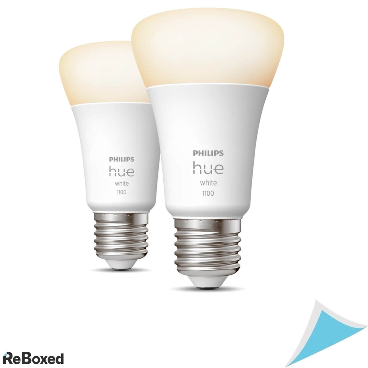 Philips Hue White Set 2 Becuri LED 9.5W 1100lm E27