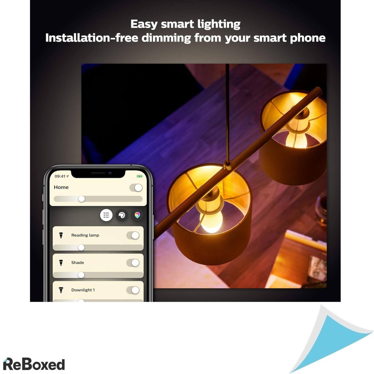 Philips Hue White Set 2 Becuri LED E14 5W 2700K