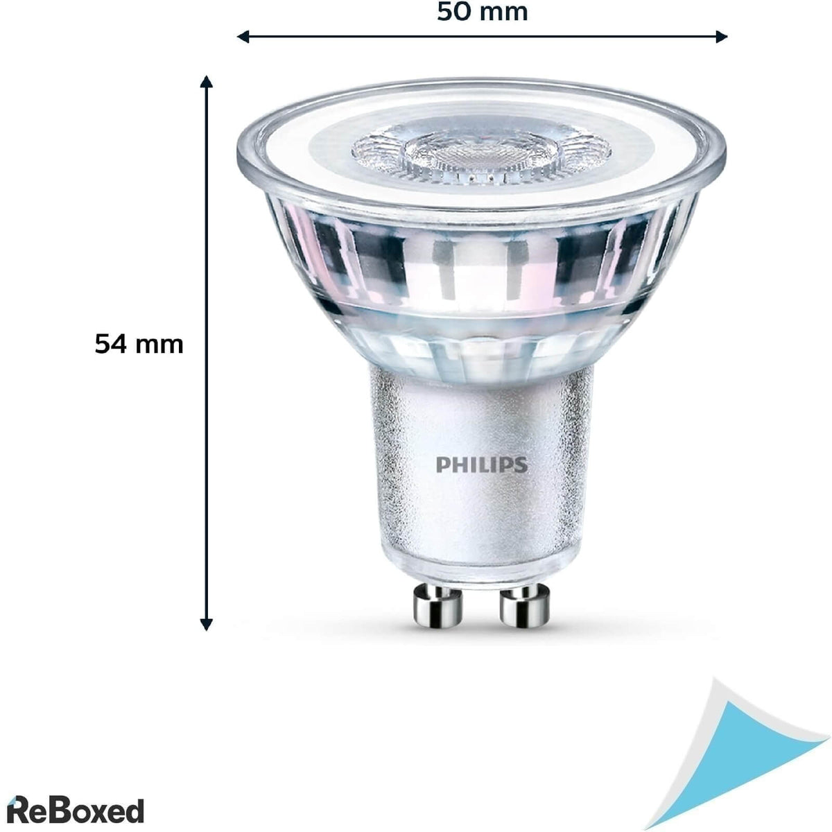 Philips LED Classic Set 6 Becuri GU10 Spot 4.6W 2700K