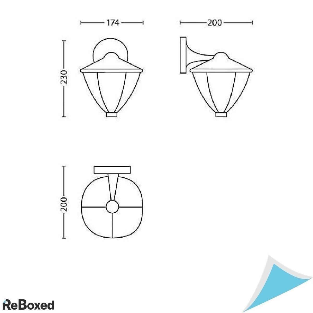 Philips My Garden Robin Lampa de Perete LED