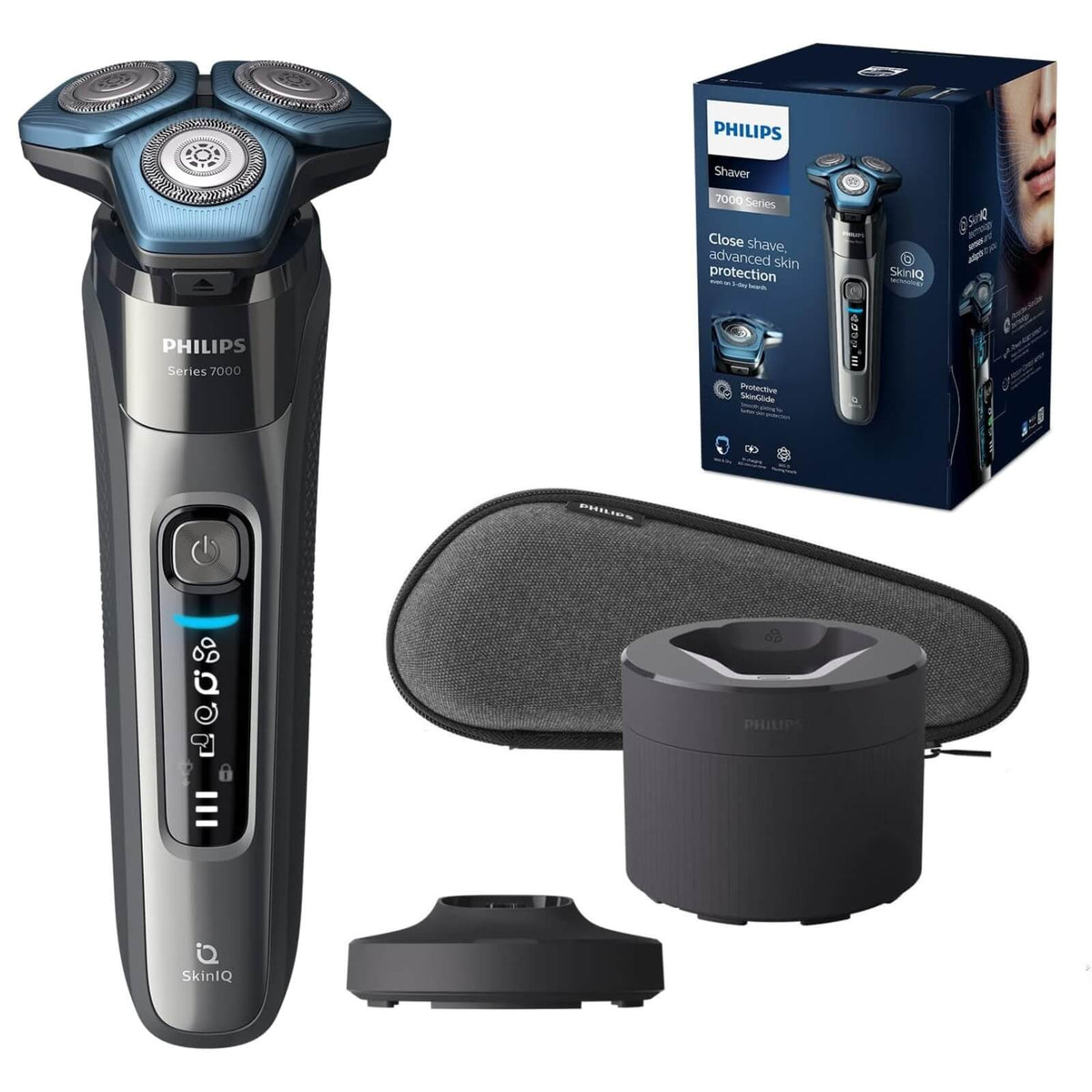 Philips Shaver Series 7000 S7788/55 Aparat de Ras Tehnologie SkinIQ