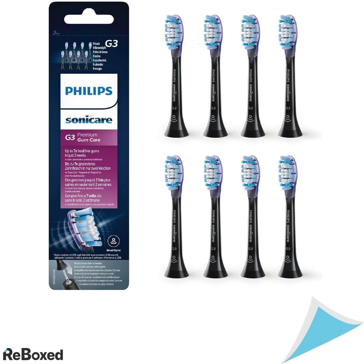 Philips Sonicare G3 Premium Gun Capete Periuta Electrica HX9054/33