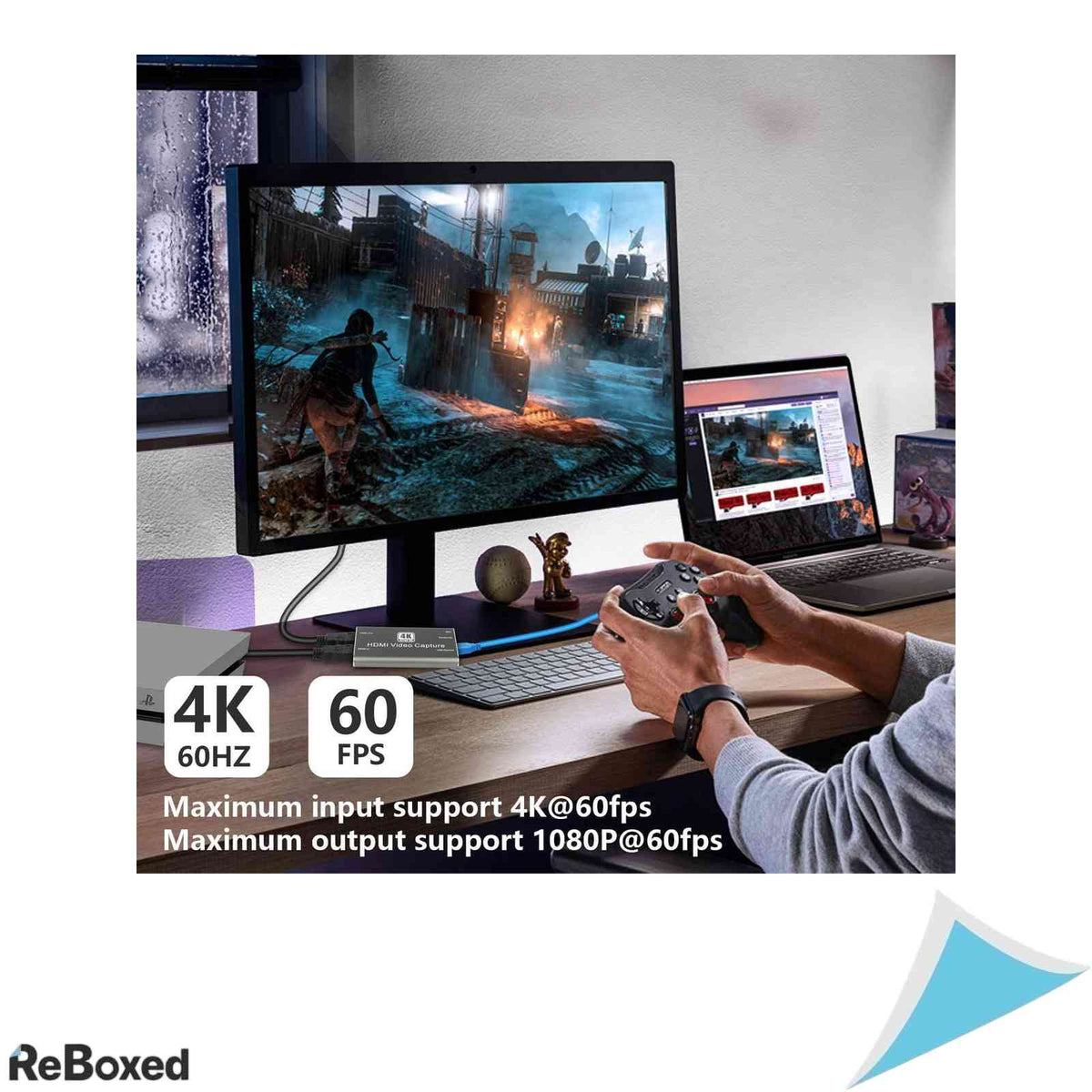 Placa de captura video 4K HDMI la USB 3.0 XIAPAI 1080P 60FPS pentru Live Streaming si Gaming