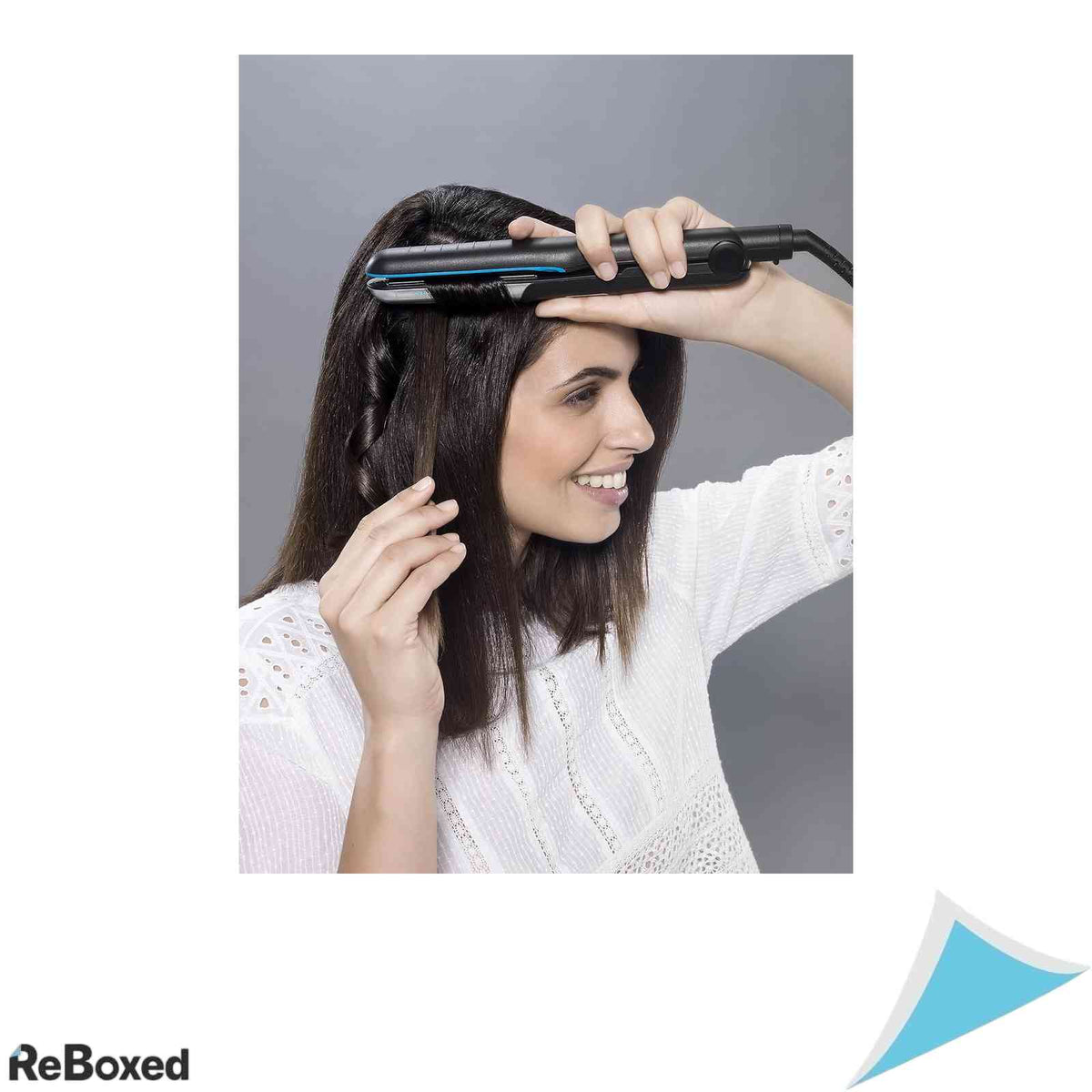 Placa de Indreptat si Ondulat Parul Rowenta Liss &amp; Curl Ultimate Shine SF6220