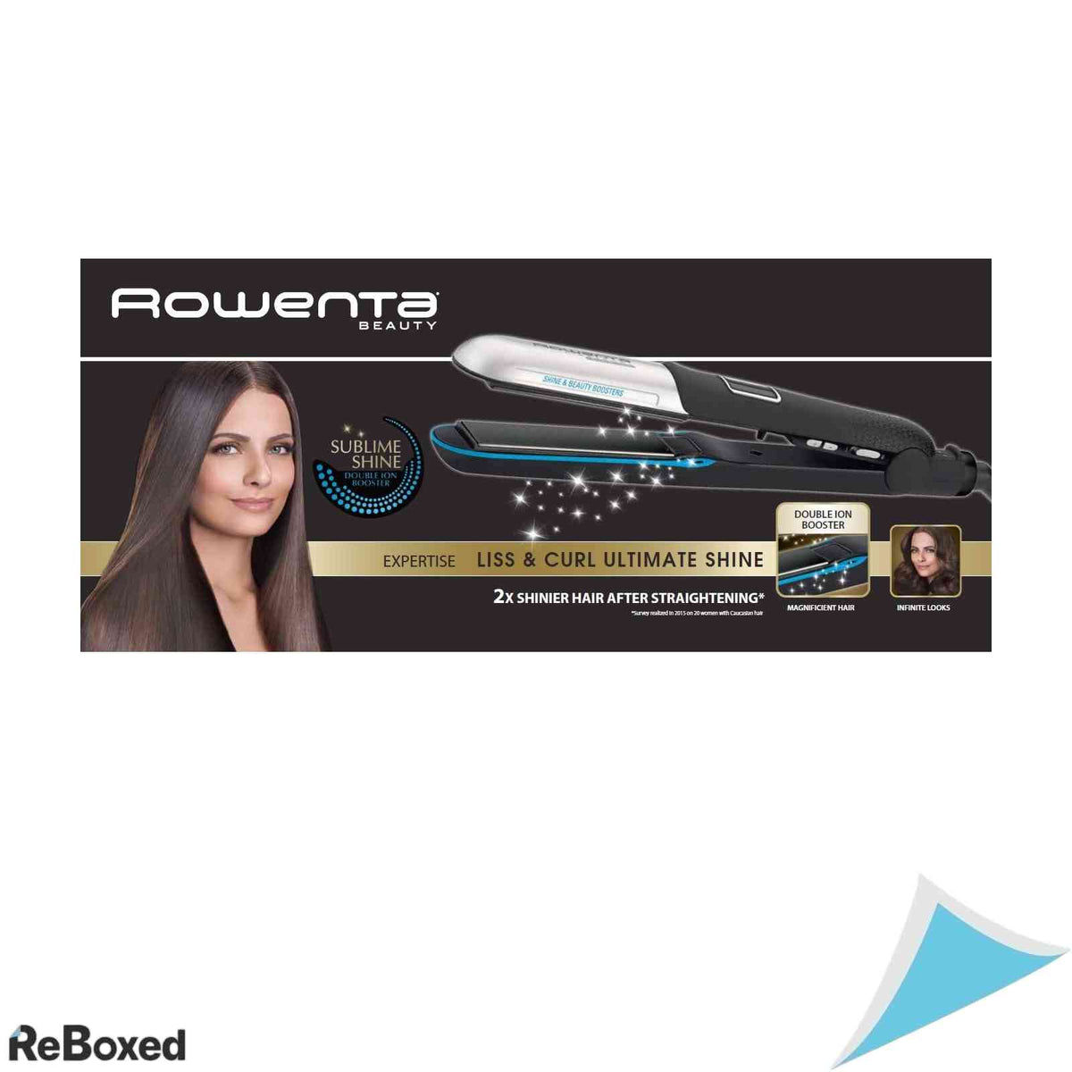 Placa de Indreptat si Ondulat Parul Rowenta Liss &amp; Curl Ultimate Shine SF6220