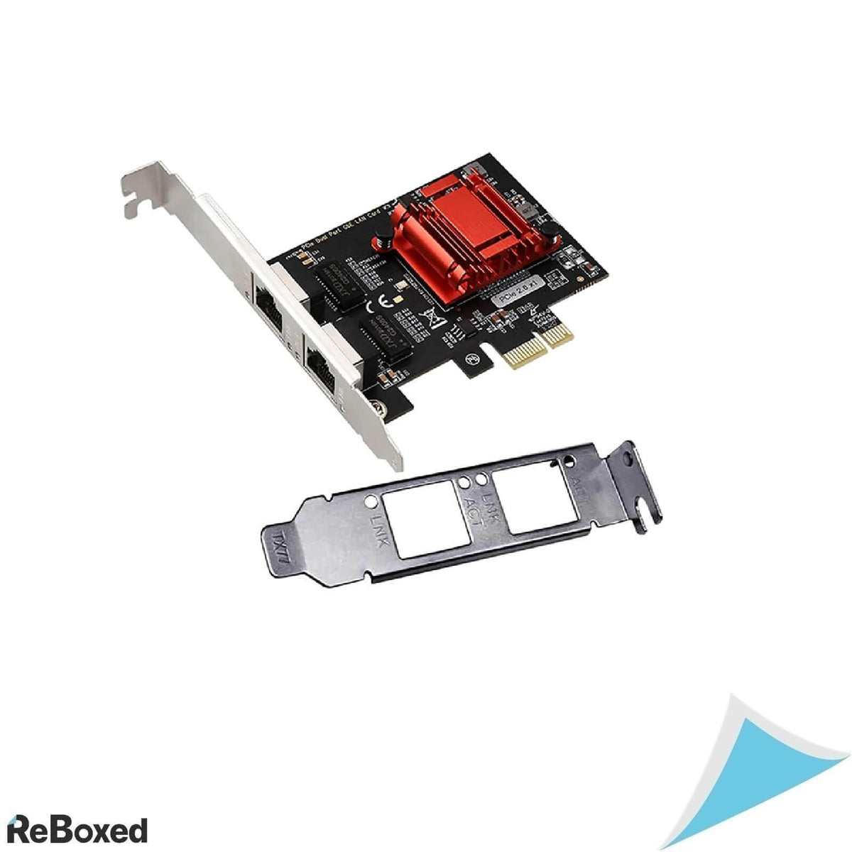 Placa de Retea PCIe ULANSeN Dual Gigabit Ethernet, 2 x RJ45 10/100/1000 Mbps
