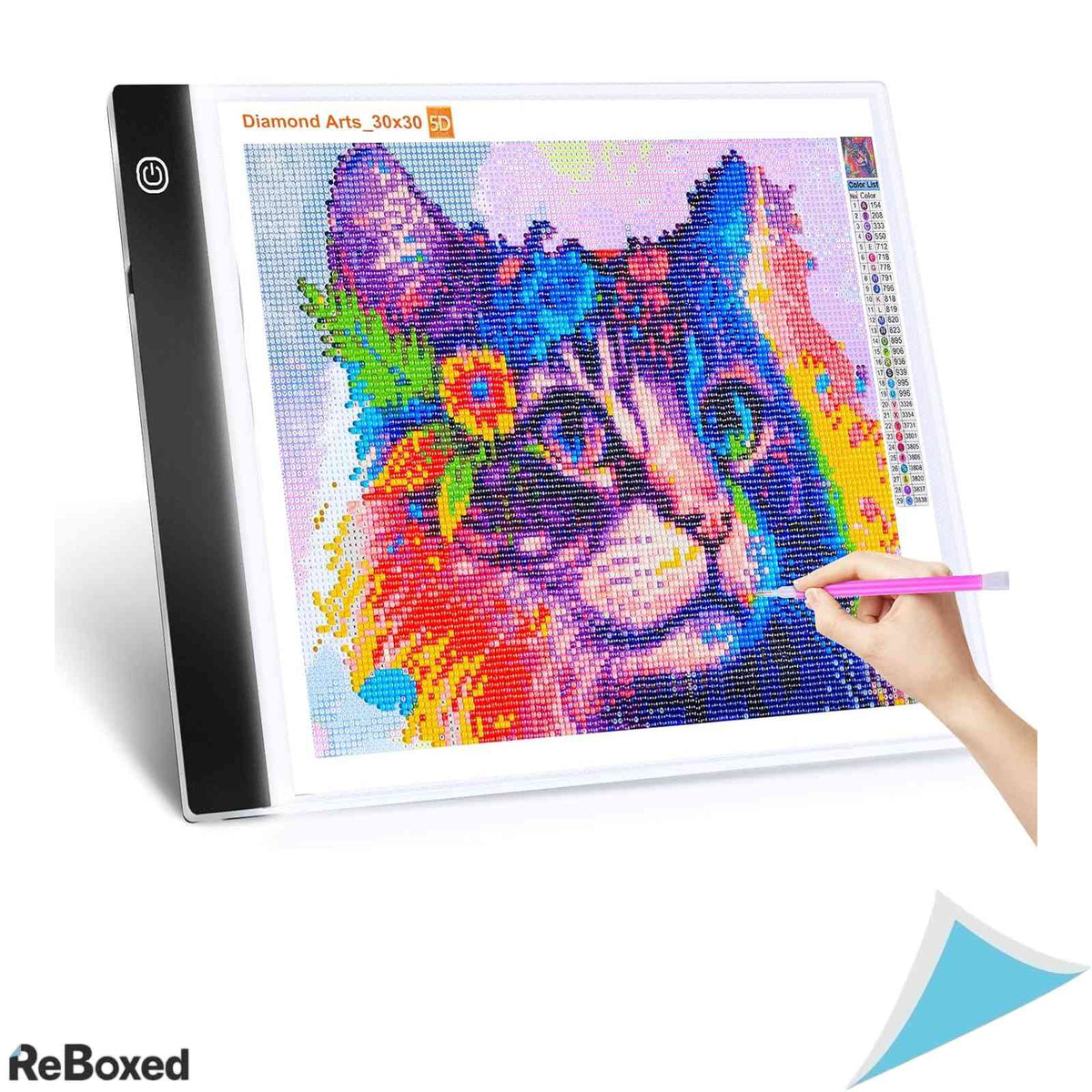 Placa Luminoasa A4 LED Guiseapue pentru Diamond Painting, Desen, Schite, Grafica si Caligrafie