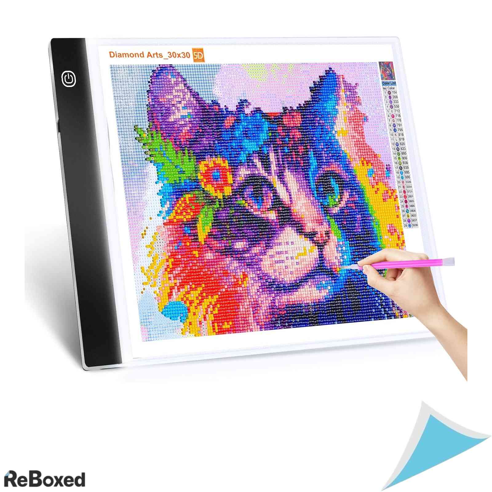 Placa Luminoasa A4 LED Guiseapue pentru Diamond Painting, Desen, Schite, Grafica si Caligrafie
