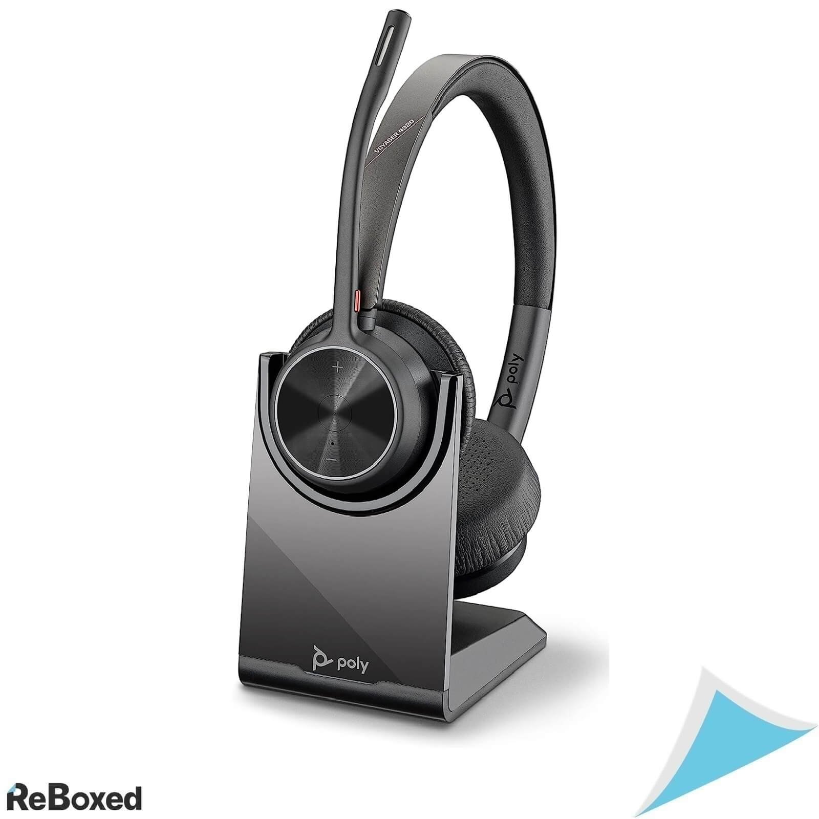 Poly Plantronics Voyager 4320 UC Casca Over-Ear cu Microfon USB-A Negru