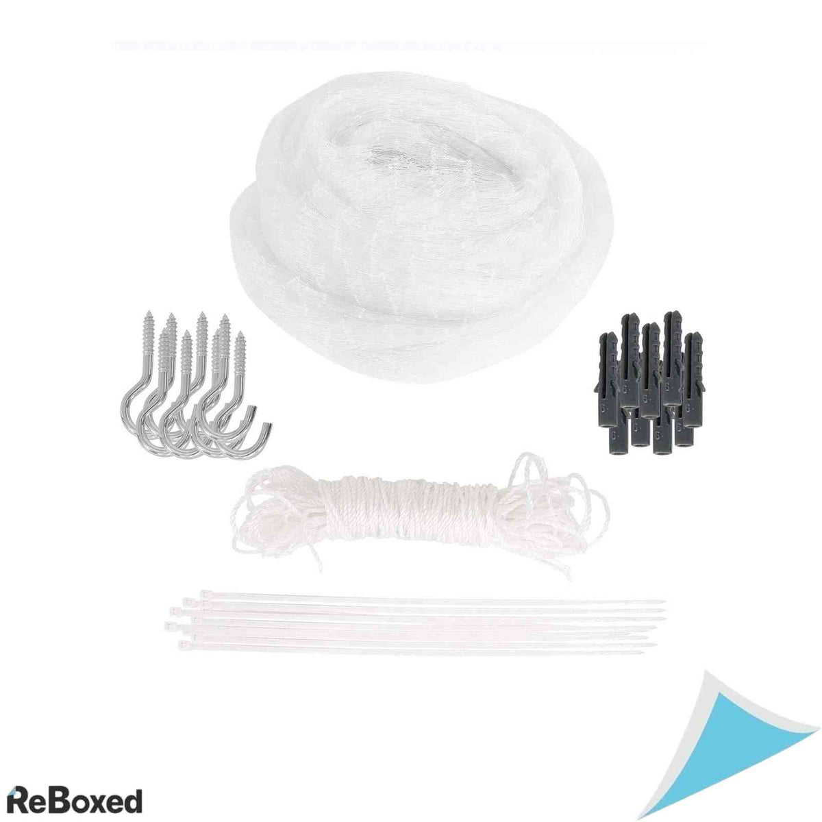 Plasa de protectie pentru pisici dibea 3 x 8 m, transparenta