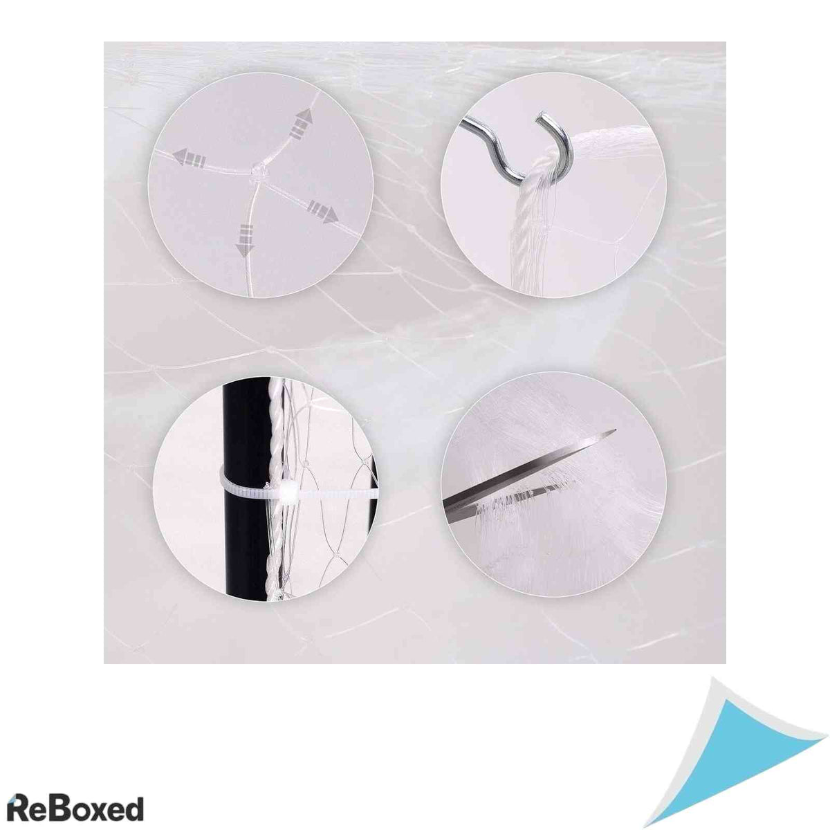 Plasa de protectie pentru pisici dibea 3 x 8 m, transparenta