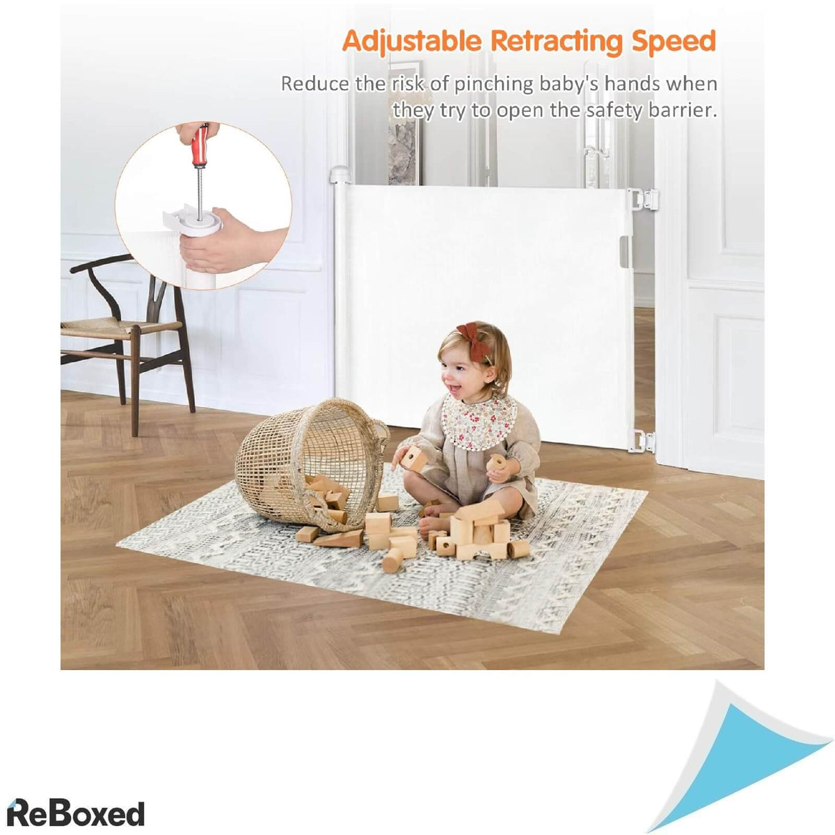 Poarta de Siguranta pentru Animale si Bebelusi 140 cm