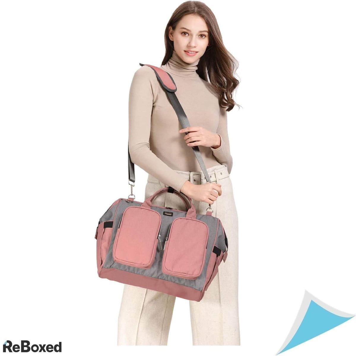 Pomelo Best Geanta de Schimb pentru Bebelusi din Piele