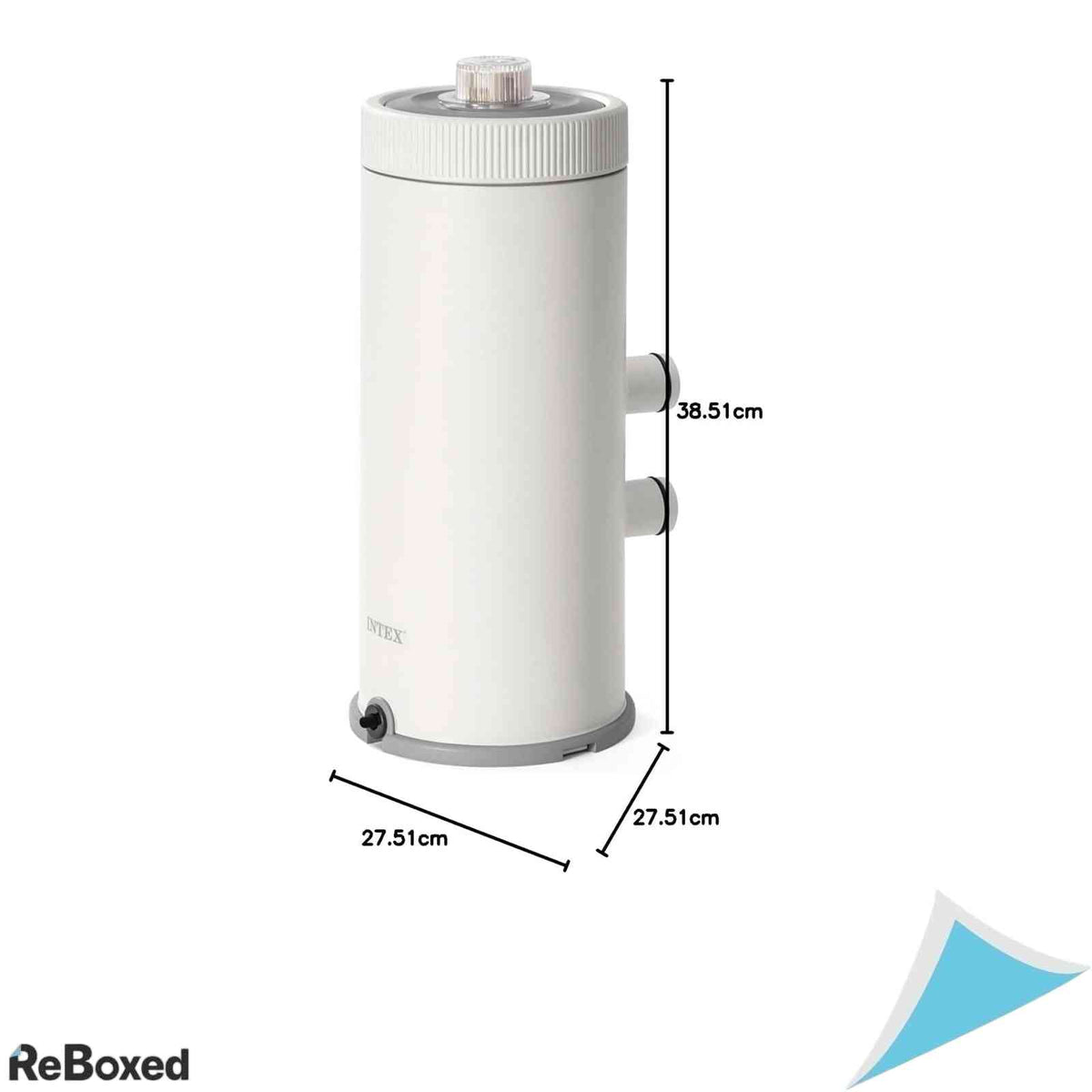 Pompa Filtrare Piscina Intex 28604 / 58604 Debit 1.7 m3/h Putere 45W 230V Compatibila Piscine Supraterane Gri