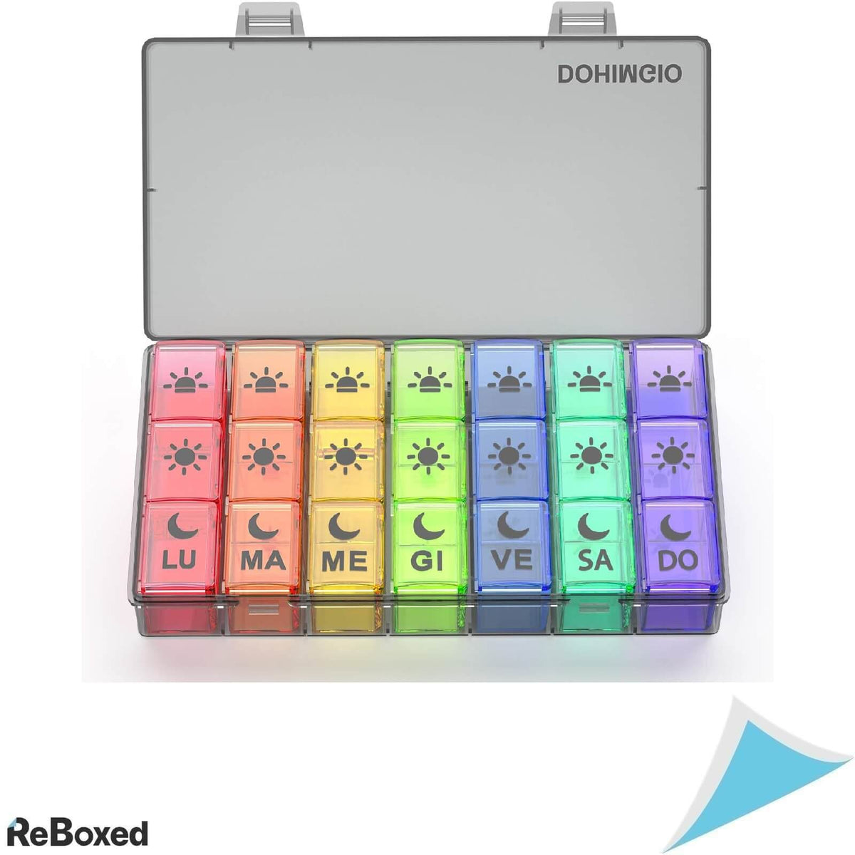 Portapillole Cutie Organizatoare pentru Pastile 21 Compartimente