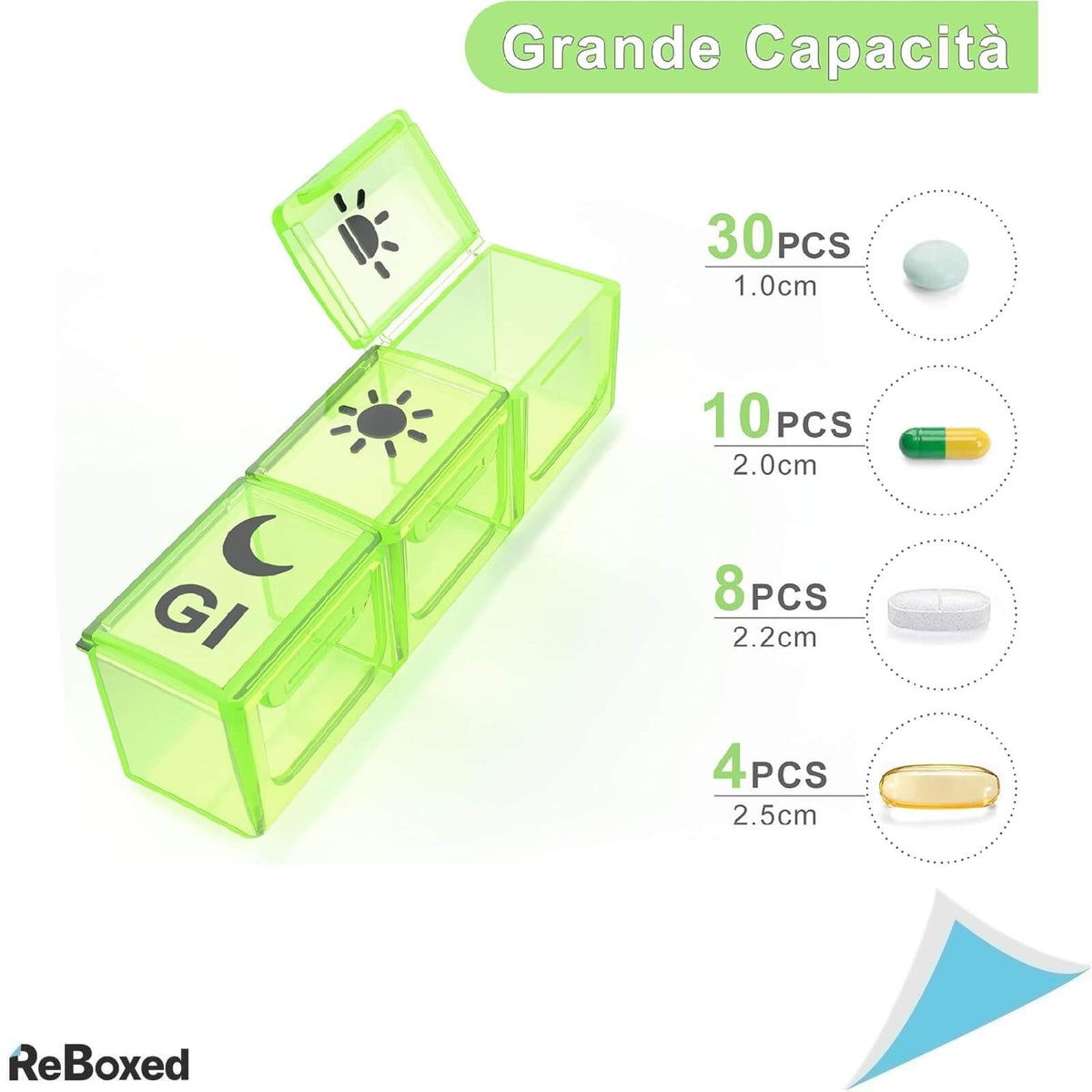 Portapillole Cutie Organizatoare pentru Pastile 21 Compartimente