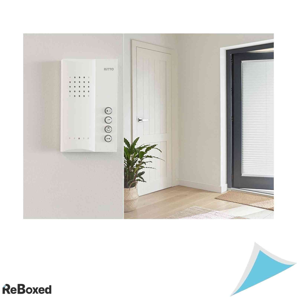 Post de Interior Interfon Ritto 1713270 Compact TwinBus Alb